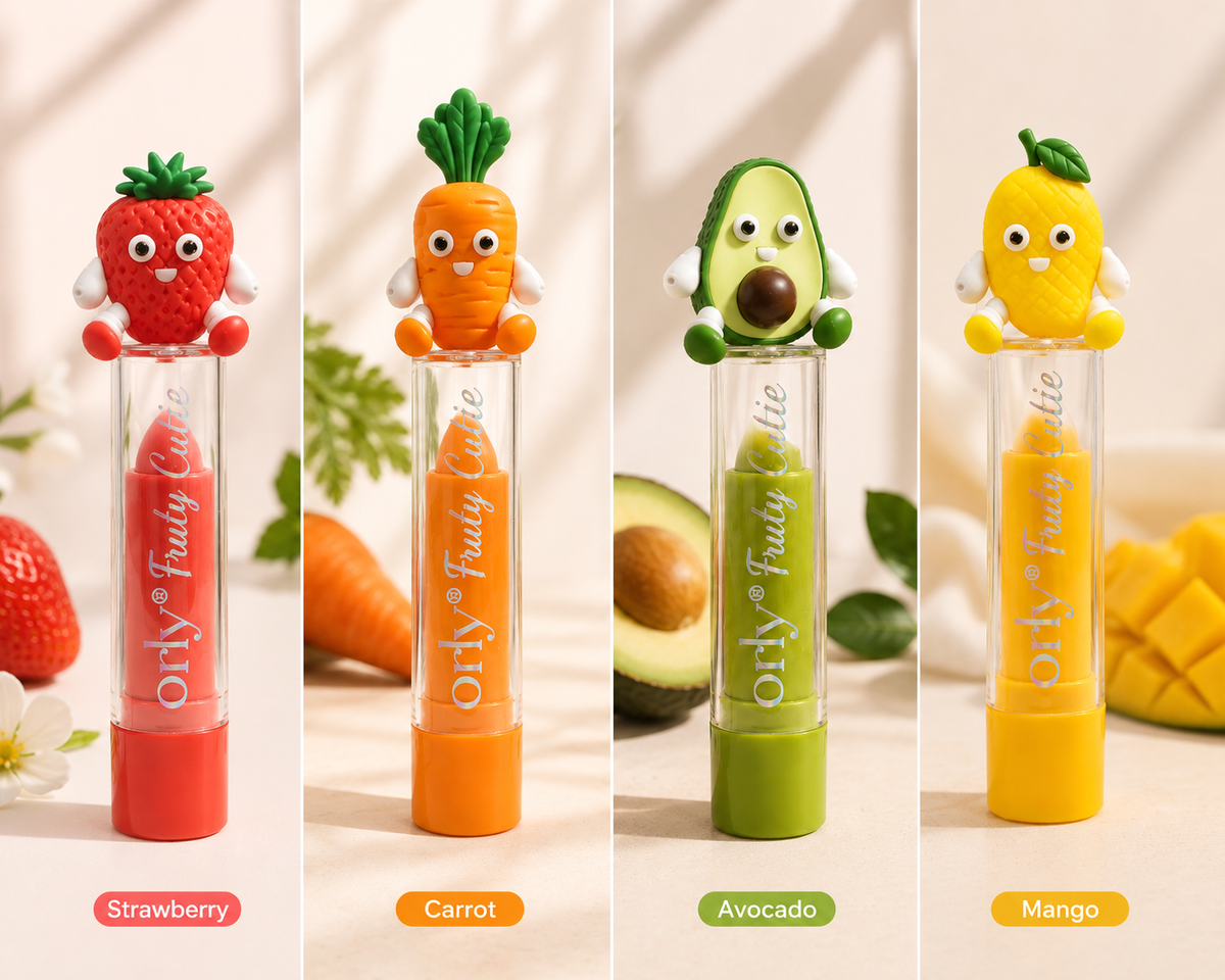 Fruity Cutie Lip Balm – Cute Fruit & Veggie Design