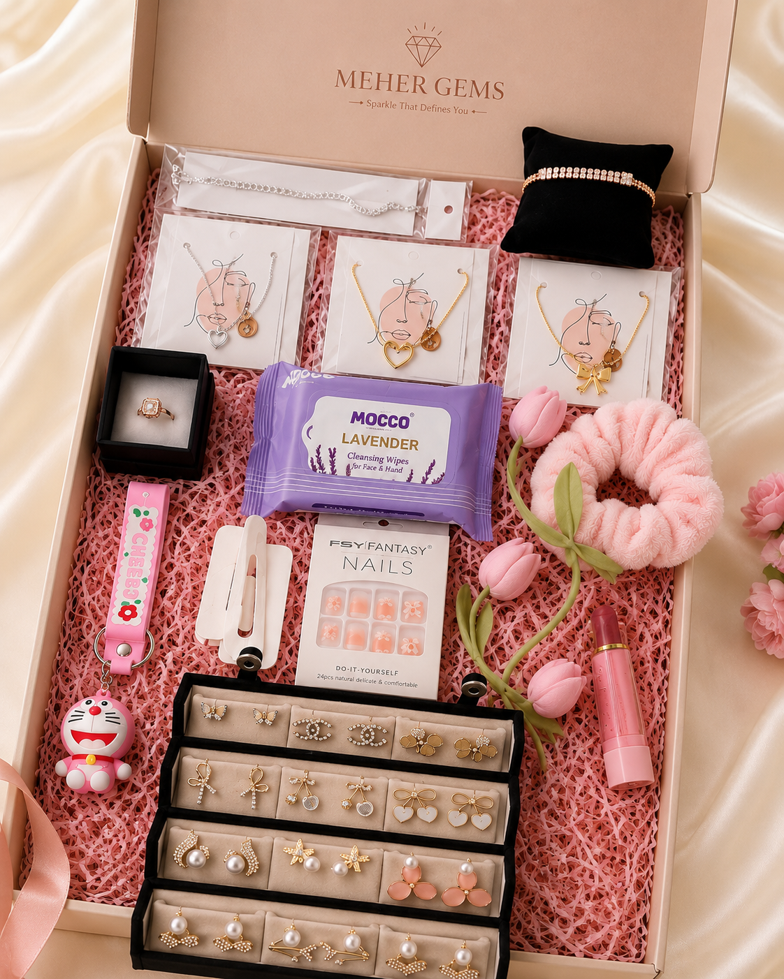 Raksha Bandhan Jewellery & Self-Care Hamper 🎁✨