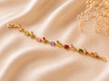 Multicolor Crystal Tulip Bracelet